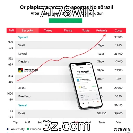 Crescimento de plataformas de apostas no Brasil